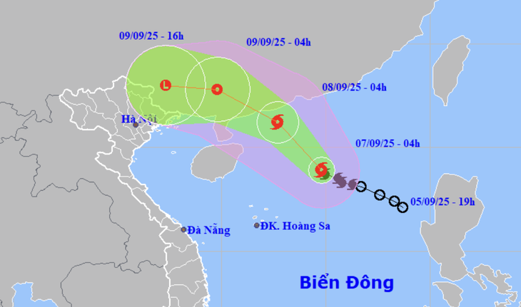 bão Tapah - Ảnh 1.