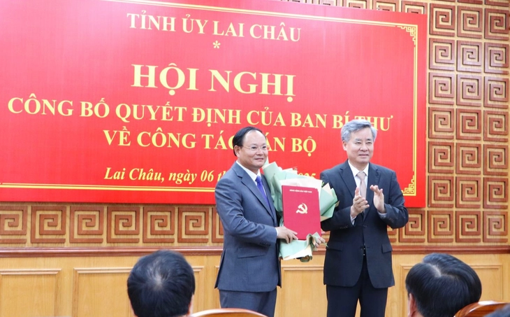 Thứ trưởng Lê Minh Ngân làm Phó bí thư thường trực Tỉnh ủy Lai Châu - Ảnh 1.