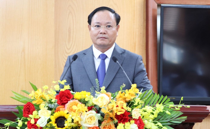 Thứ trưởng Lê Minh Ngân làm Phó bí thư thường trực Tỉnh ủy Lai Châu - Ảnh 3.