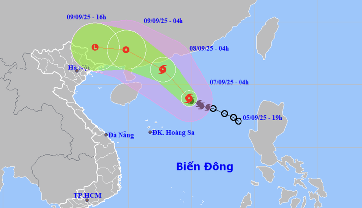 bão Tapah - Ảnh 1.