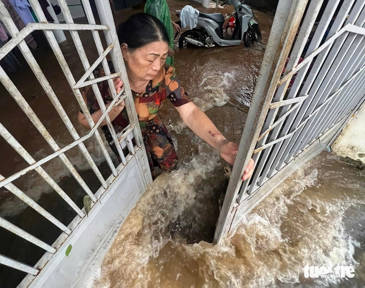 Mưa lớn kéo dài, nhiều nơi ở Đắk Lắk ngập sâu - Ảnh 1.