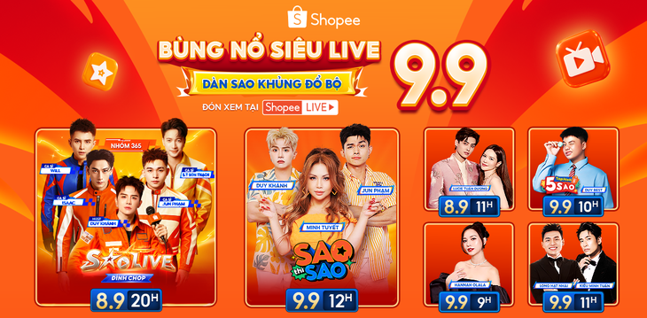 Khởi động ‘9-9 Ngày Siêu Mua Sắm’, Shopee kích cầu tiêu dùng mùa cuối năm - Ảnh 2. Shopee - Ảnh 2.