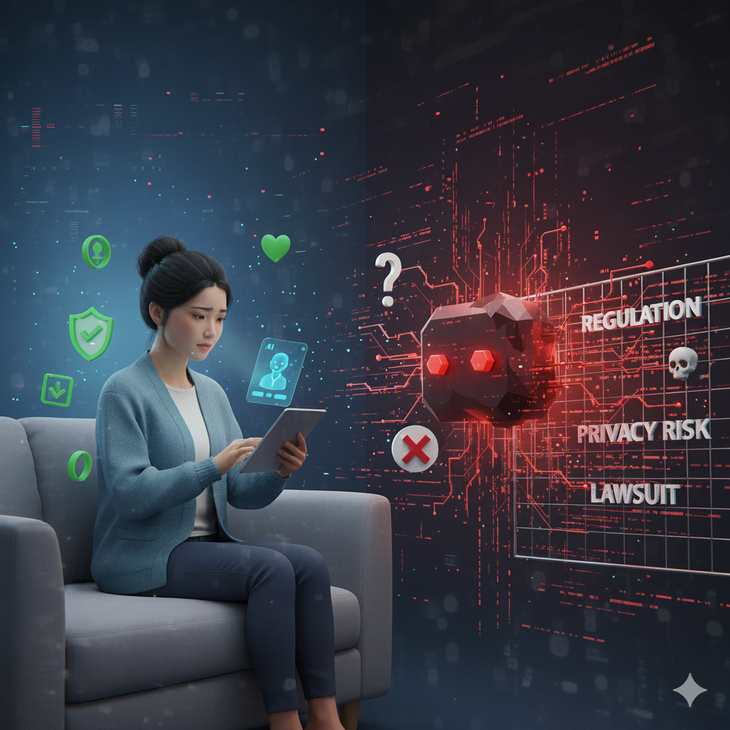 Người bệnh nhập viện vì chatbot trị liệu: hồi chuông cảnh báo - Ảnh 1.
