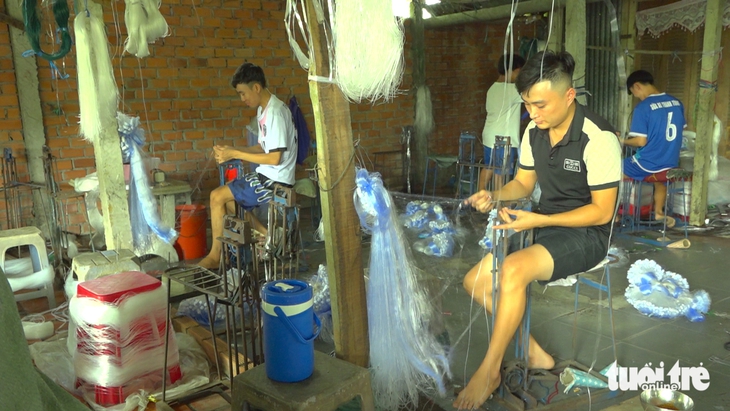 NGHỀ ĐAN LƯỚI - Ảnh 2.