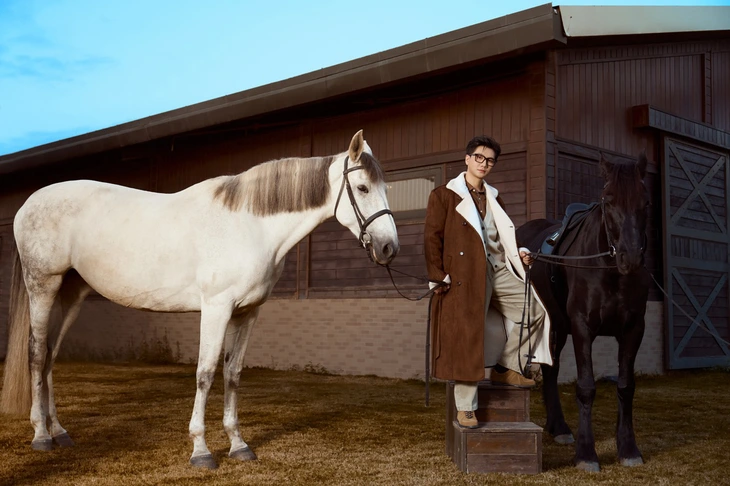 'Anh chú' MC Công Tố tung bộ ảnh ngựa, chưa gì đã thấy Tết Bính Ngọ rần rần  - Ảnh 5.