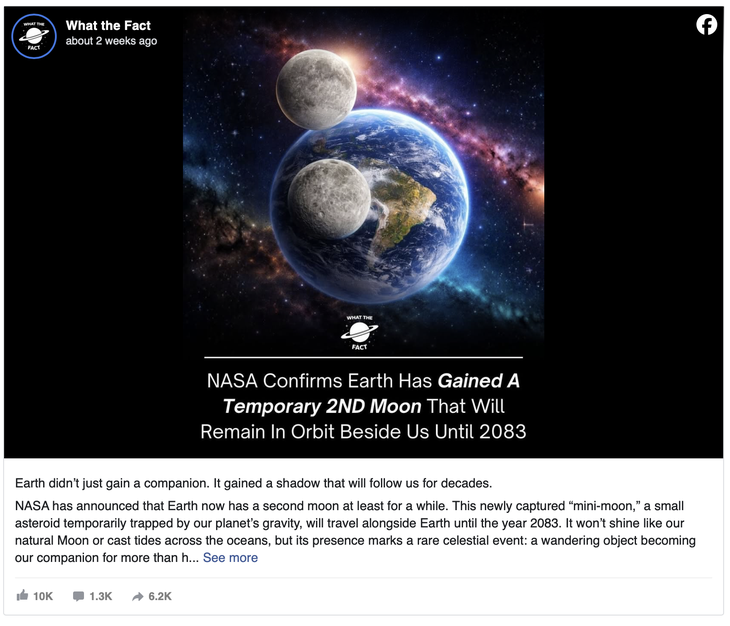 Vì sao Trái đất bị đồn có thêm 'mặt trăng thứ hai'? - Ảnh 2.