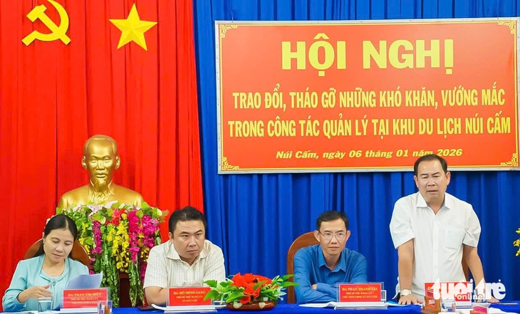 Khu du lịch Núi Cấm thuộc xã sẽ giải quyết được nhiều vấn đề bức xúc - Ảnh 3.