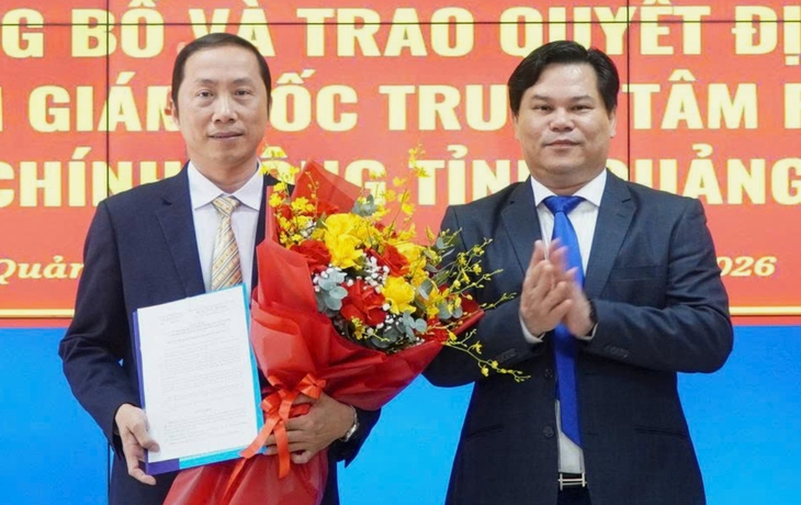 Ông Nguyễn Văn Trọng làm Giám đốc Sở Tài chính tỉnh Quảng Ngãi - Ảnh 2.