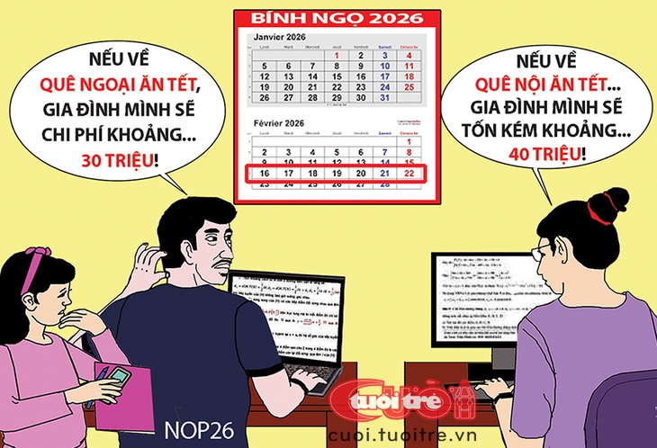 Bài toán cuối năm: Về nội hay về ngoại ăn Tết? - Ảnh 1.