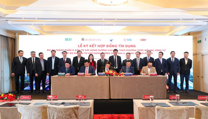 Agribank làm đầu mối thu xếp hơn 25.400 tỉ đồng cho dự án vành đai 4 - Ảnh 1.