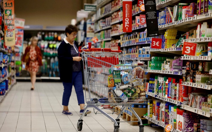 Nông dân Pháp lái hàng trăm máy kéo vào thủ đô Paris biểu tình - Ảnh 2.