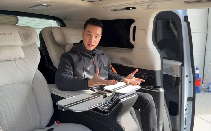 Cận cảnh Zeekr 009 2026 sắp về Việt Nam: Loa như Bentley, sạc 10 phút đi 510km, mạnh 925 mã lực - Ảnh 10.