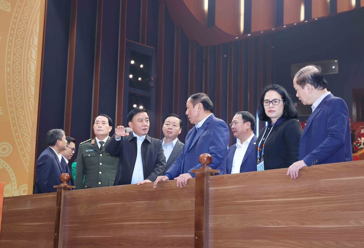 Thường trực Ban Bí thư Trần Cẩm Tú chủ trì sơ duyệt công tác tổ chức phục vụ Đại hội XIV của Đảng - Ảnh 4.