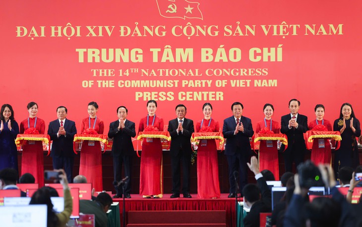 trung tâm báo chí - Ảnh 1.