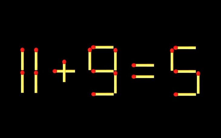 Thử tài IQ: Di chuyển một que diêm để 5+15=18 thành phép tính đúng - Ảnh 9.