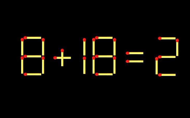 Thử tài IQ: Di chuyển một que diêm để 2+9=18 thành phép tính đúng - Ảnh 7.