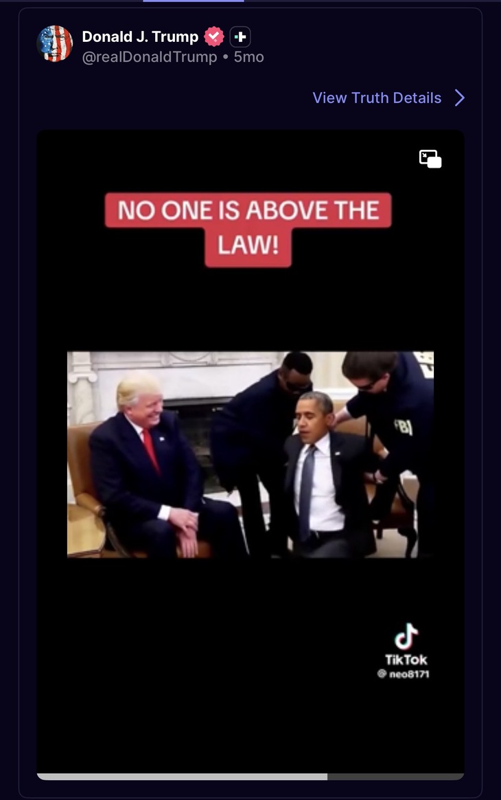 Ông Trump làm gì với deepfake AI mà chưa Tổng thống Mỹ nào từng làm? - Ảnh 3.