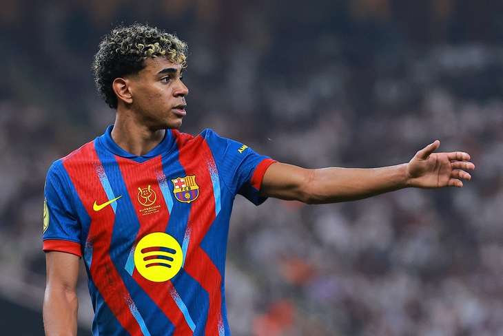 Yamal ghi bàn, Barca vào tứ kết Cúp Nhà vua - Ảnh 1.