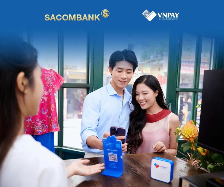 Sacombank và VNPAY hỗ trợ hộ kinh doanh thanh toán, nộp thuế số - Ảnh 2.