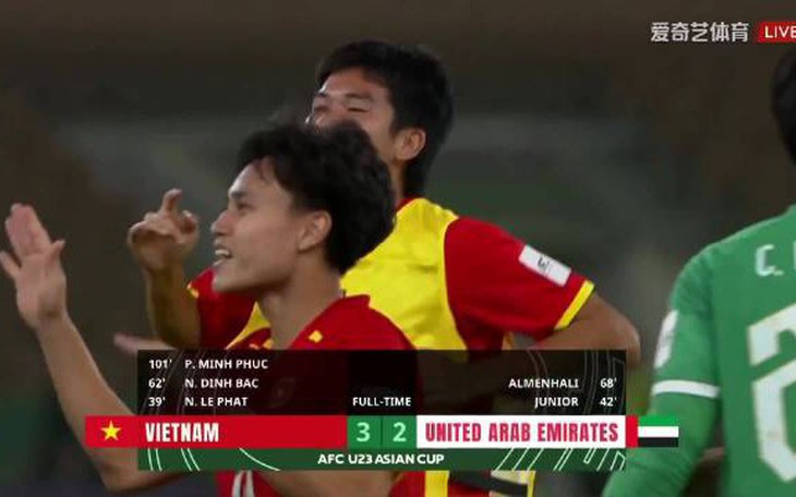 Báo chí thế giới sốt với khoảnh khắc 'ăn mừng... hụt' của thủ môn U23 Jordan - Ảnh 2.