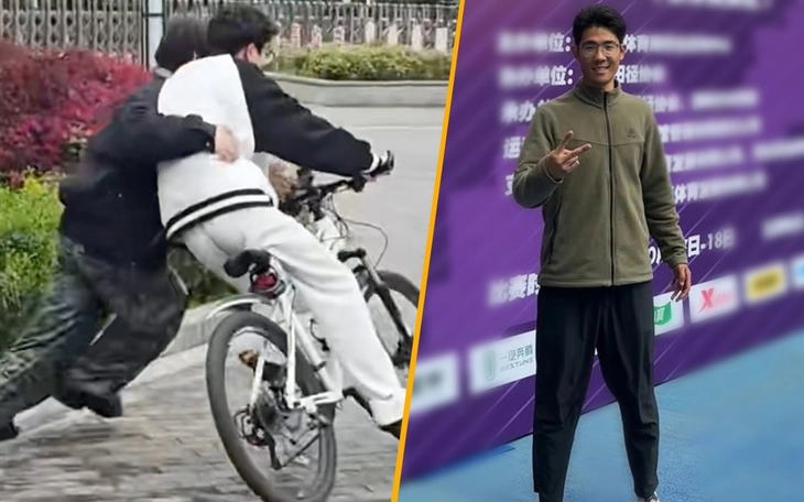 Tìm ra cô gái 'khóc nhè' khi U23 Trung Quốc vào bán kết - Ảnh 4.