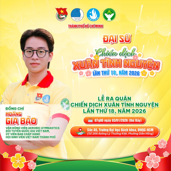 Chiến dịch Xuân tình nguyện 2026 'chốt đơn' dàn đại sứ cực chất - Ảnh 4.