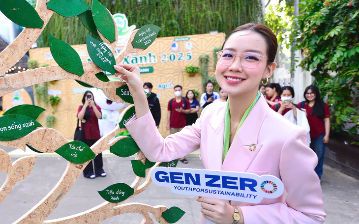 Hoa hậu Bảo Ngọc: Mong người trẻ Việt có tiếng nói trong cuộc chiến khí hậu - Ảnh 8.