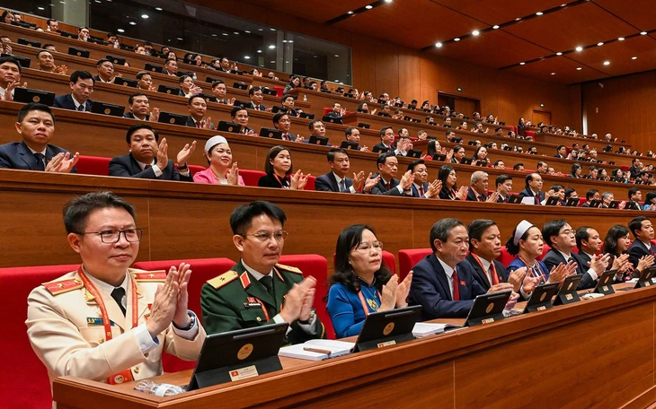 Đại hội XIV của Đảng: Đại biểu thảo luận các văn kiện Đại hội tại Đoàn - Ảnh 11.