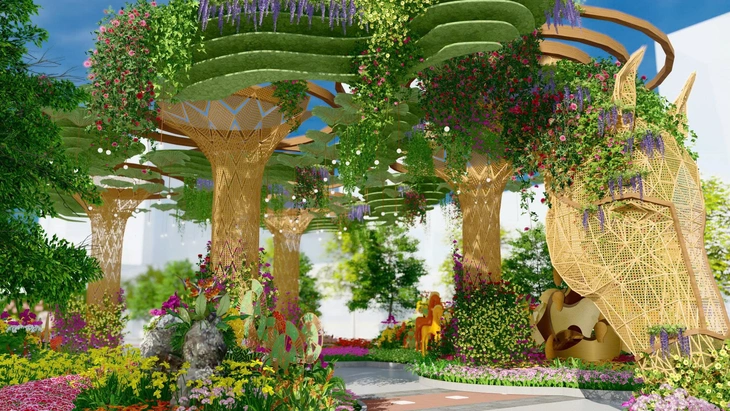 Đường hoa Nguyễn Huệ Tết Bính Ngọ 2026 có gì hấp dẫn? - Ảnh 5.