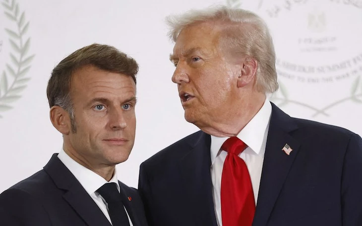 Ông Macron nói NATO 'suy yếu', sẽ không nói chuyện với ông Trump tại Davos - Ảnh 2.