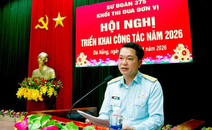 Sẵn sàng chiến đấu, quản lý vùng trời, Sư đoàn 375 phát động thi đua quyết thắng 2026 - Ảnh 2.