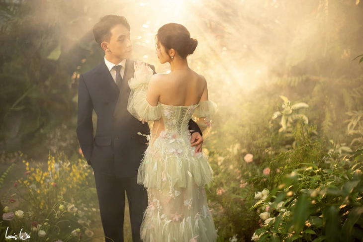 Chung Thanh Phong, Trà Linh thiết kế váy cưới cho á hậu Phương Nhi? - Ảnh 2.