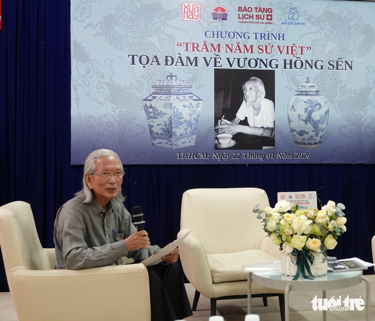 2 cổ vật quý giá của Vương Hồng Sển được giới thiệu dịp 30 năm ngày ông ra đi - Ảnh 3. Vương Hồng Sển - Ảnh 3.