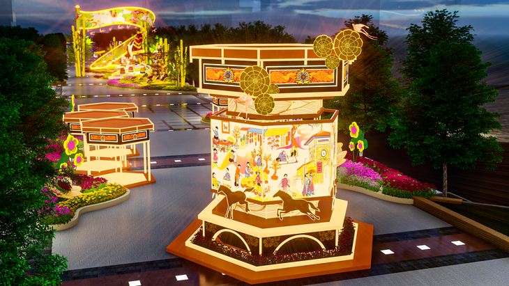 Đường hoa xuân TP.HCM 2026 sẽ mở rộng quy mô chưa từng có - Ảnh 7.