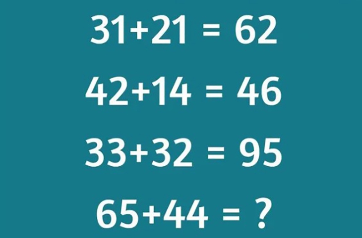 câu đố toán học - Ảnh 1.