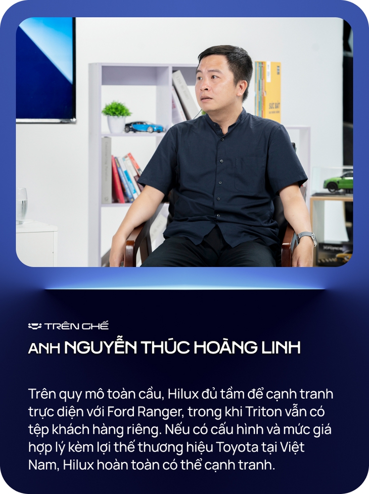 ‘Toyota Hilux 2026 về Việt Nam không phải cho có, khách chỉ cần một lý do để xuống tiền mà không cần quan tâm Ranger’- Ảnh 3. Toyota Hilux - Ảnh 3.