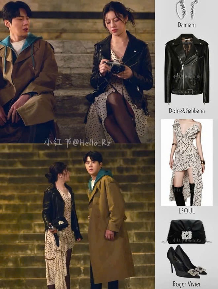 Tủ đồ sang xịn của Go Youn Jung trong Tiếng yêu này, anh có dịch được không? có cả thương hiệu Việt - Ảnh 8.