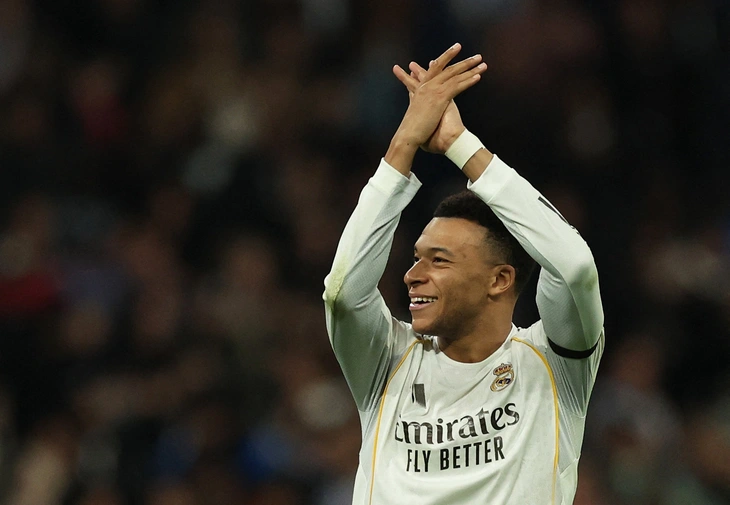Mbappe cân bằng kỷ lục ghi bàn của Ronaldo tại Champions League - Ảnh 1.
