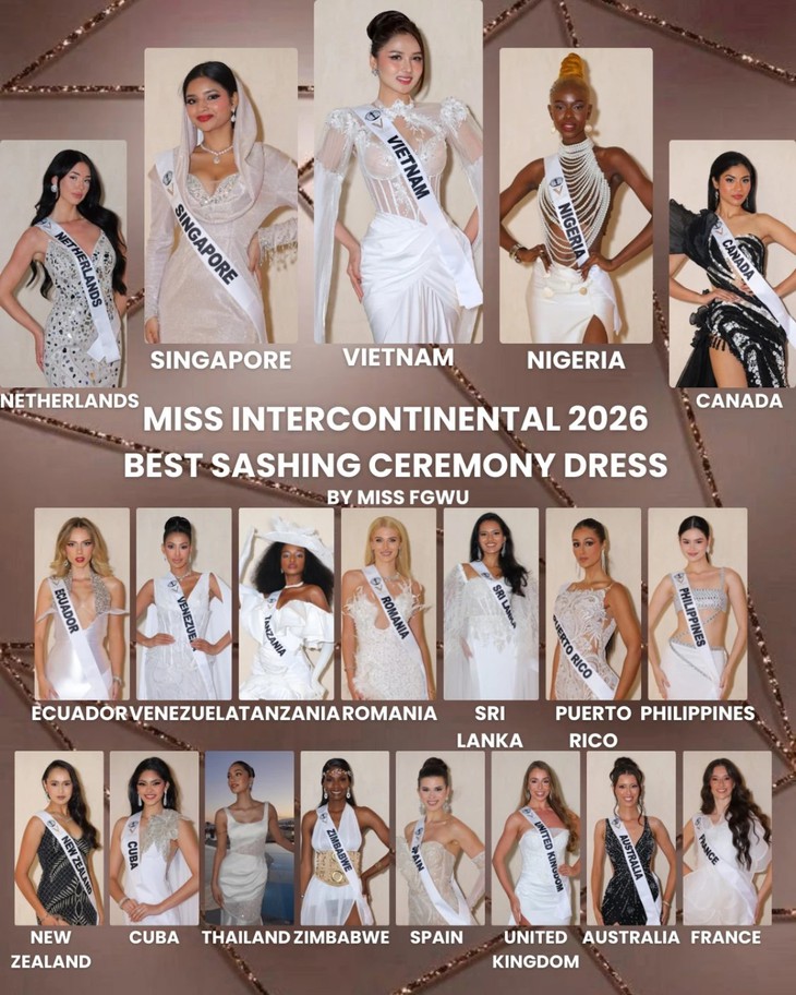 Á hậu Thu Ngân được dự đoán in top tại Hoa hậu Liên lục địa 2026 - Ảnh 3. Hoa hậu Liên lục địa - Ảnh 3.