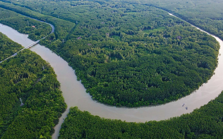 Ngắm nút giao Rừng Sác, nơi các hướng về Cần Giờ gặp nhau từ quốc lộ 50 sang cầu Nhơn Trạch - Ảnh 16.