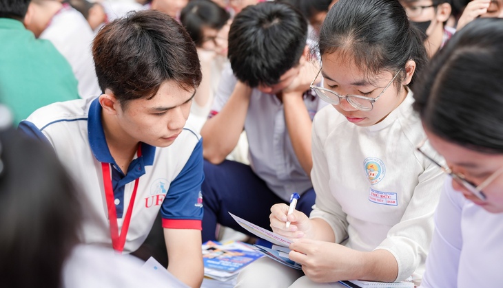 xét học bạ - Ảnh 1.