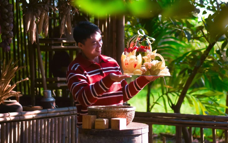 Săn đặc sản ăn chơi ngày Tết - Kỳ 2: Cùng TikToker làm món ăn chơi ngày Tết - Ảnh 1. đặc sản - Ảnh 1.