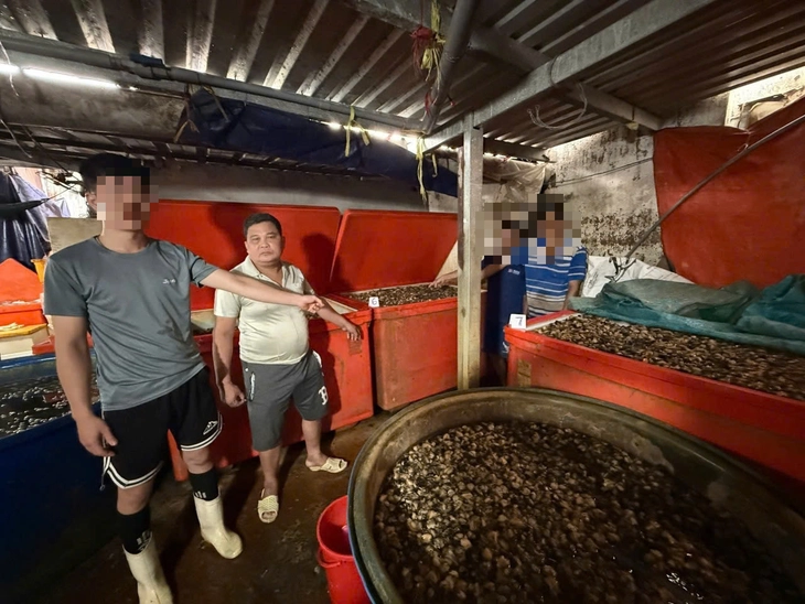 Bắt quả tang cơ sở ngâm ốc bươu với 'thủy tinh lỏng', đã tiêu thụ hàng ngàn tấn - Ảnh 2.
