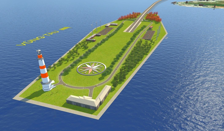 cầu đường vượt biển Cần Giờ - Ảnh 9.