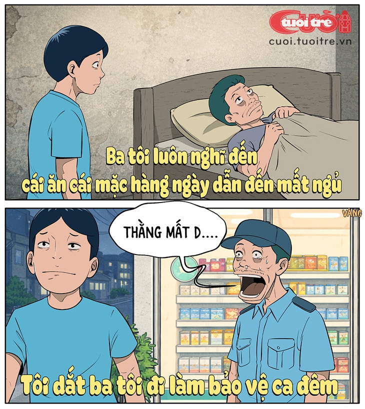 Thằng Vàng báo hiếu... ngược - Ảnh 1.