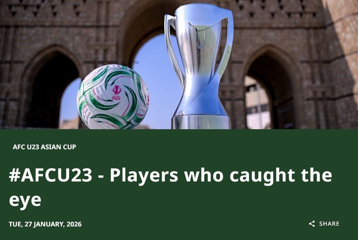 Đình Bắc đang dẫn đầu 96,9% cuộc bình chọn 'Cầu thủ ấn tượng nhất Giải U23 châu Á' - Ảnh 3.