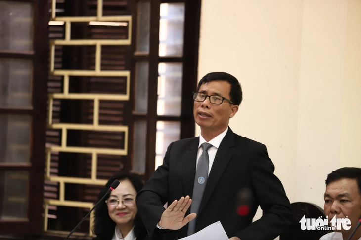 6 cựu chiến binh bị truy tố 'hủy hoại rừng' tiếp tục kêu oan tại phiên tòa sơ thẩm lần 3 - Ảnh 4.