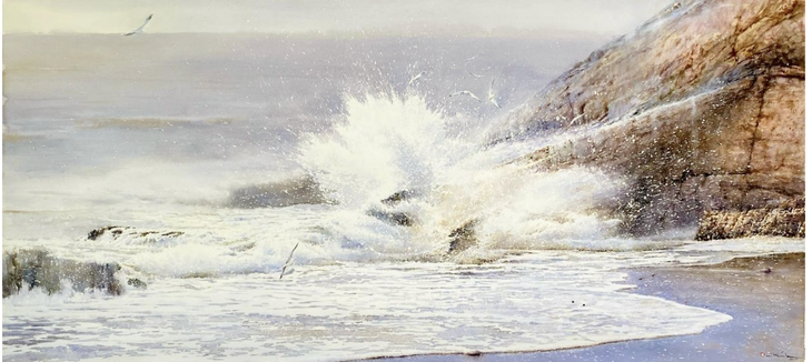 Thong thả nghe "chuyện màu nước" - Ảnh 2. Chuyện màu nước - Ảnh 2.