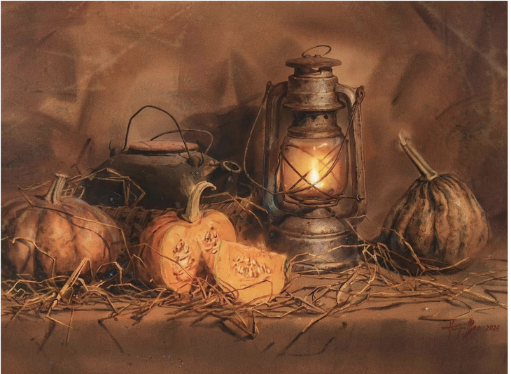 Thong thả nghe "chuyện màu nước" - Ảnh 3. Chuyện màu nước - Ảnh 3.