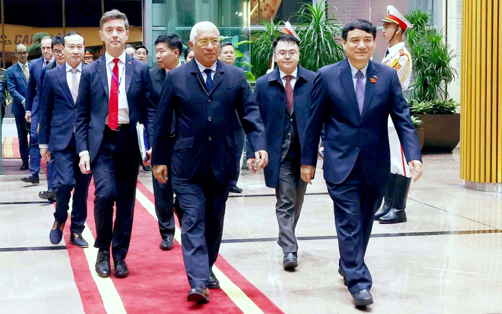 Chủ tịch nước Lương Cường chủ trì lễ đón Chủ tịch Hội đồng châu Âu - Ảnh 1.